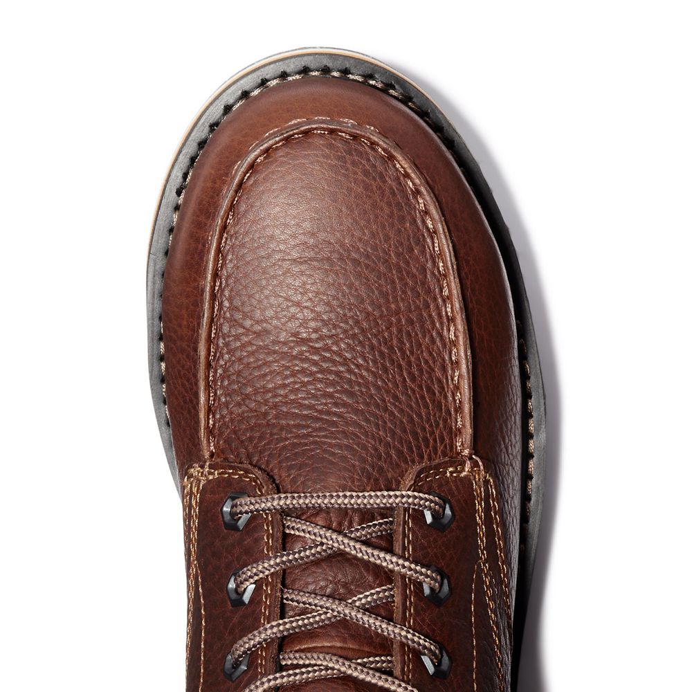 Botas de Trabajo Masculino - Timberland Pro® Gridworks 6\" Alloy Toe - JWLIB2085 - Marrom